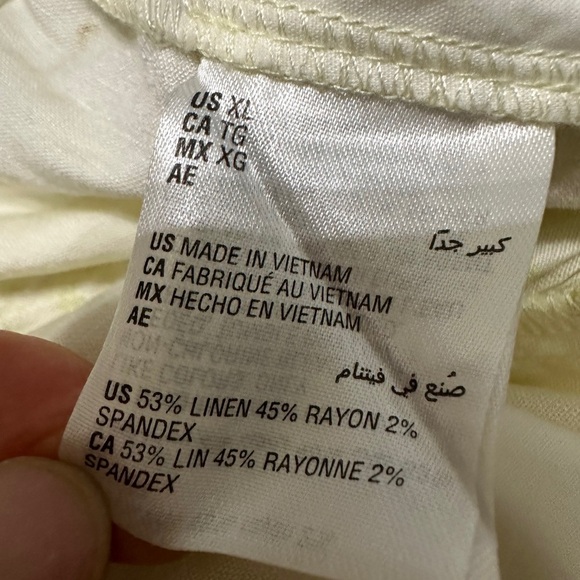 🛍️NET. I-N-C Regular High Rise floral 4 inch shorts with belt size XL - Picture 5 of 8